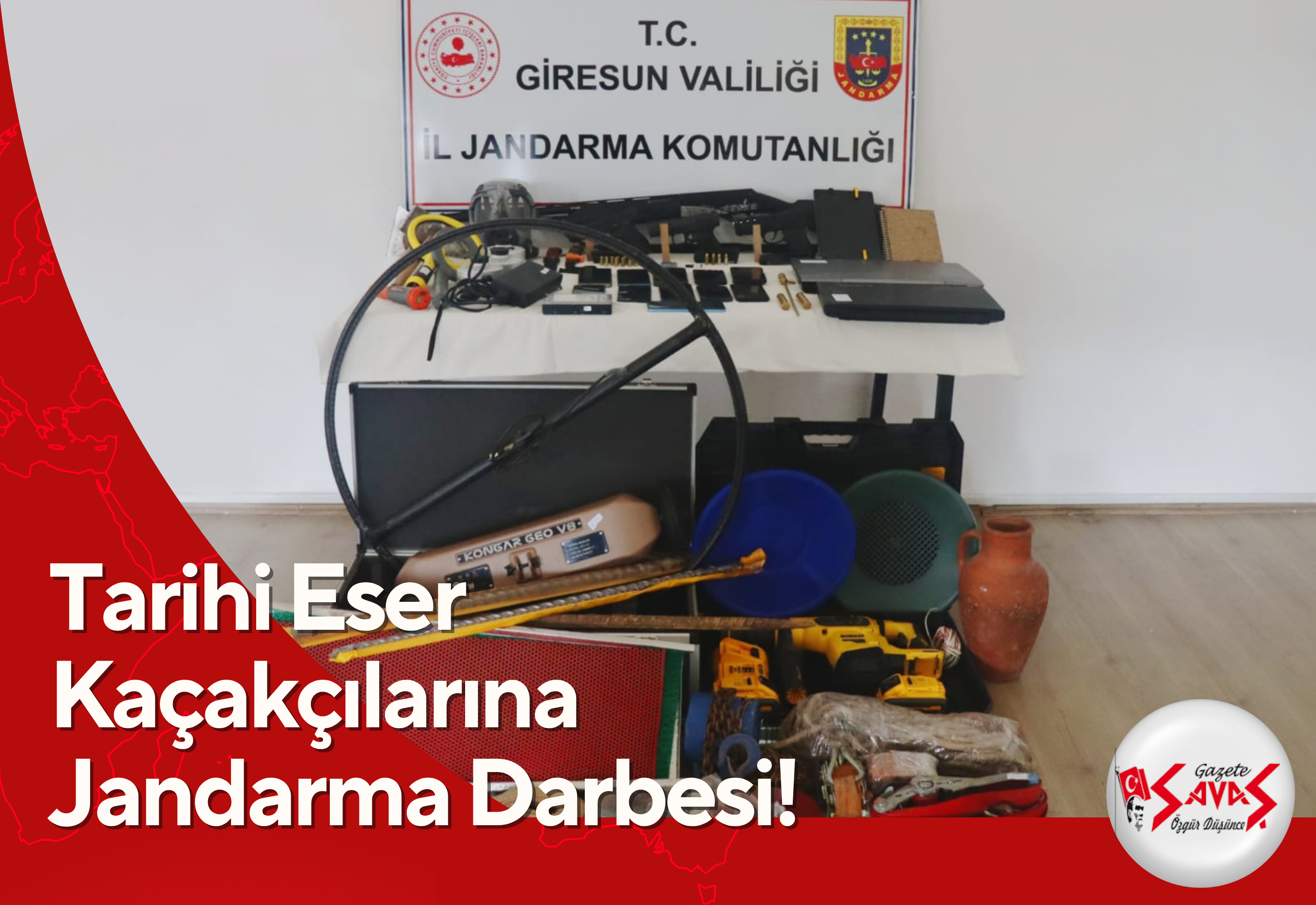 Tarihi Eser Kaçakçılarına Jandarma Darbesi!