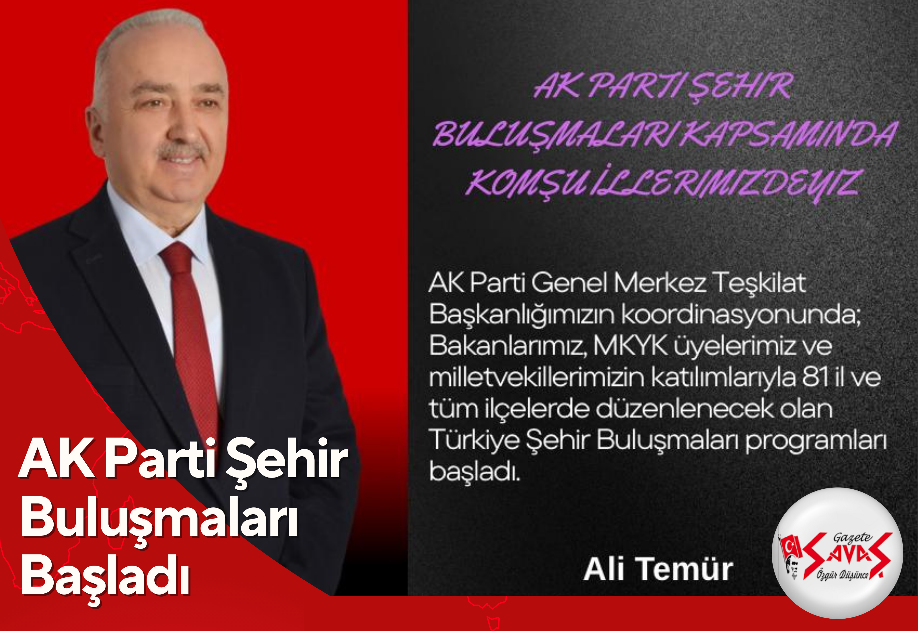 AK Parti Şehir Buluşmaları Başladı      