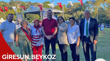 GİRESUN, BEYKOZ ÇAYIR FESTİVALİ’NDE TEMSİL EDİLDİ