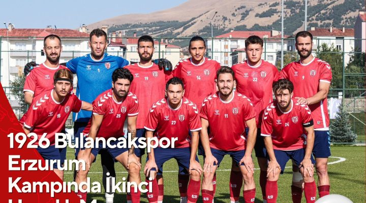 1926 Bulancakspor Erzurum Kampında İkinci Hazırlık Maçını Oynadı
