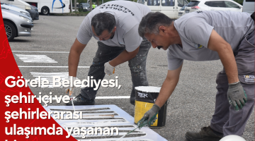 Görele Belediyesi, şehir içi ve şehirlerarası ulaşımda yaşanan bir sorunu daha çözüme kavuşturdu.