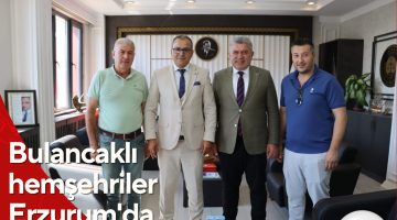 Bulancaklı hemşehriler Erzurum’da buluştu