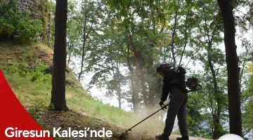 Giresun Kalesi’nde Bakım Çalışmalarıyla Tarihi Doku Korunuyor