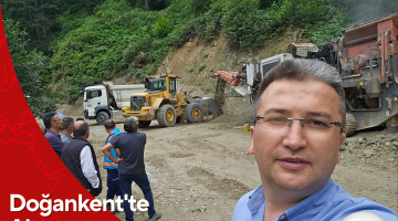Doğankent’te Altyapı Seferberliği: Başkan Özden, Merkez Ve Yayla Yollarındaki Çalışmaları Paylaştı