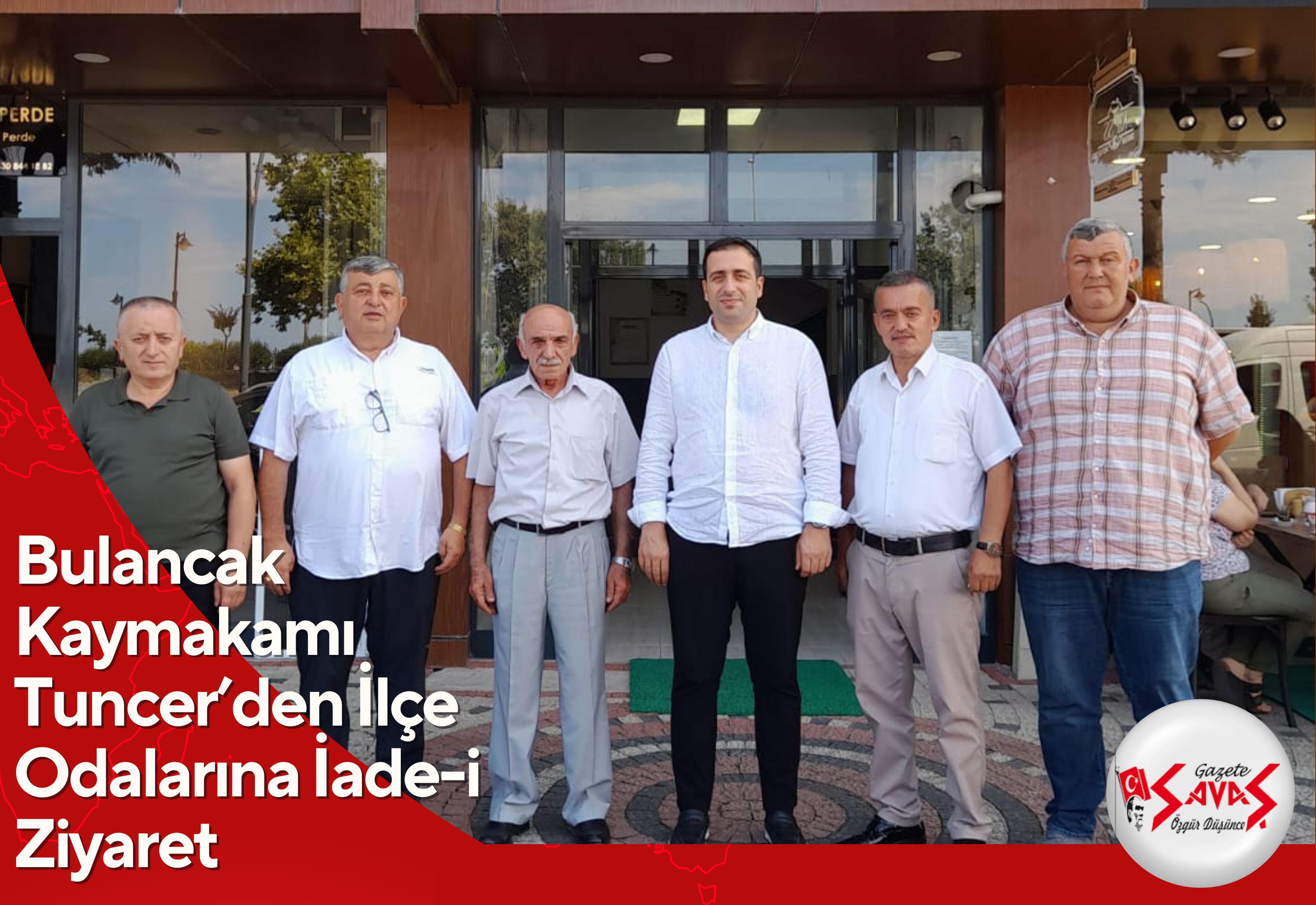 Bulancak Kaymakamı Tuncer’den İlçe Odalarına İade-i Ziyaret