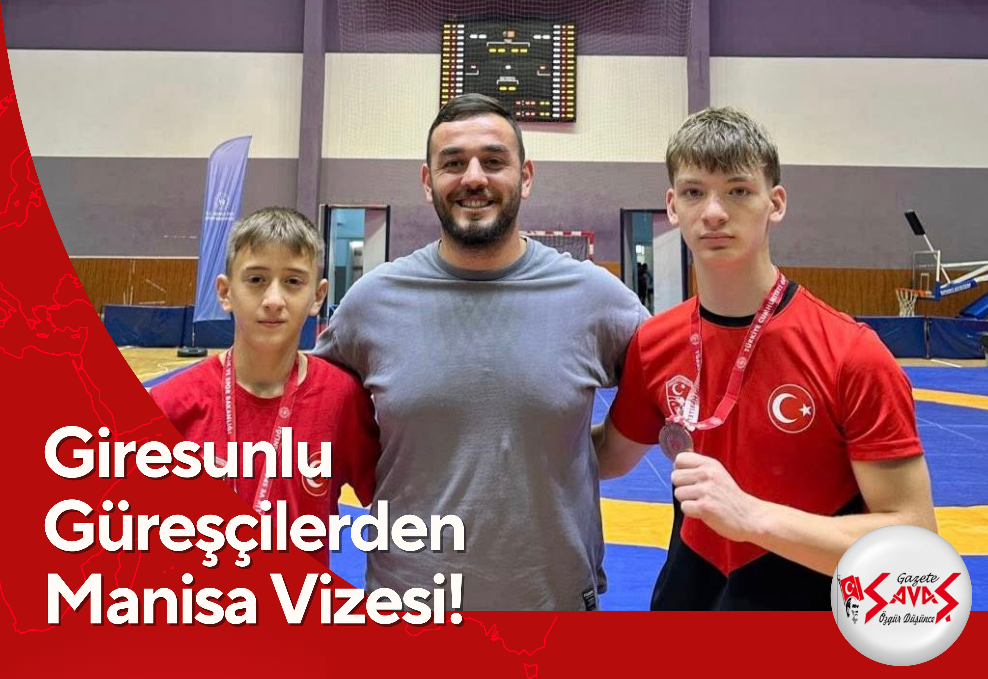 Giresunlu Güreşçilerden Manisa Vizesi!