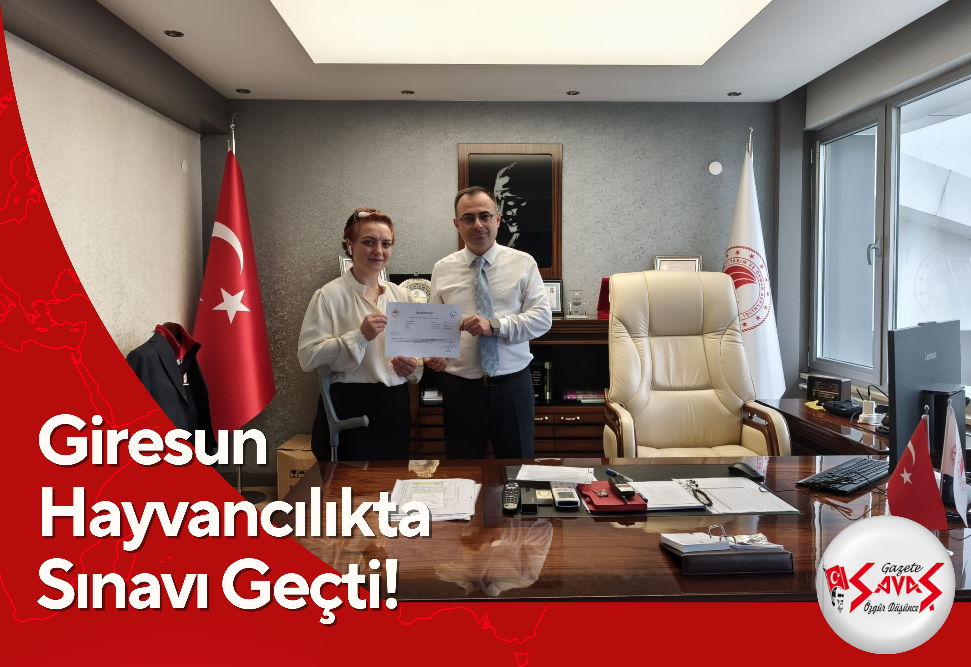Giresun Hayvancılıkta Sınavı Geçti!