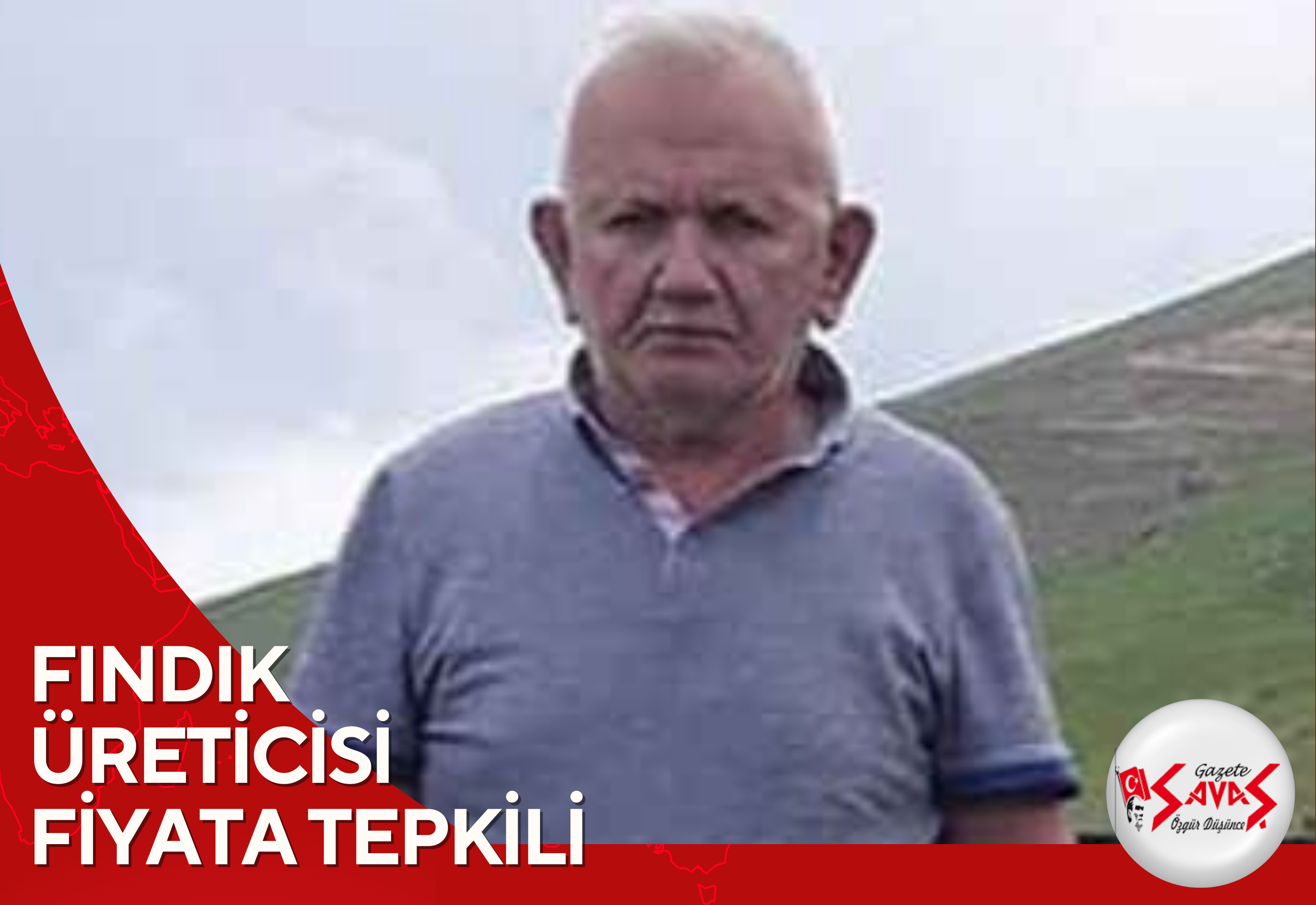 FINDIK ÜRETİCİSİ FİYATA TEPKİLİ
