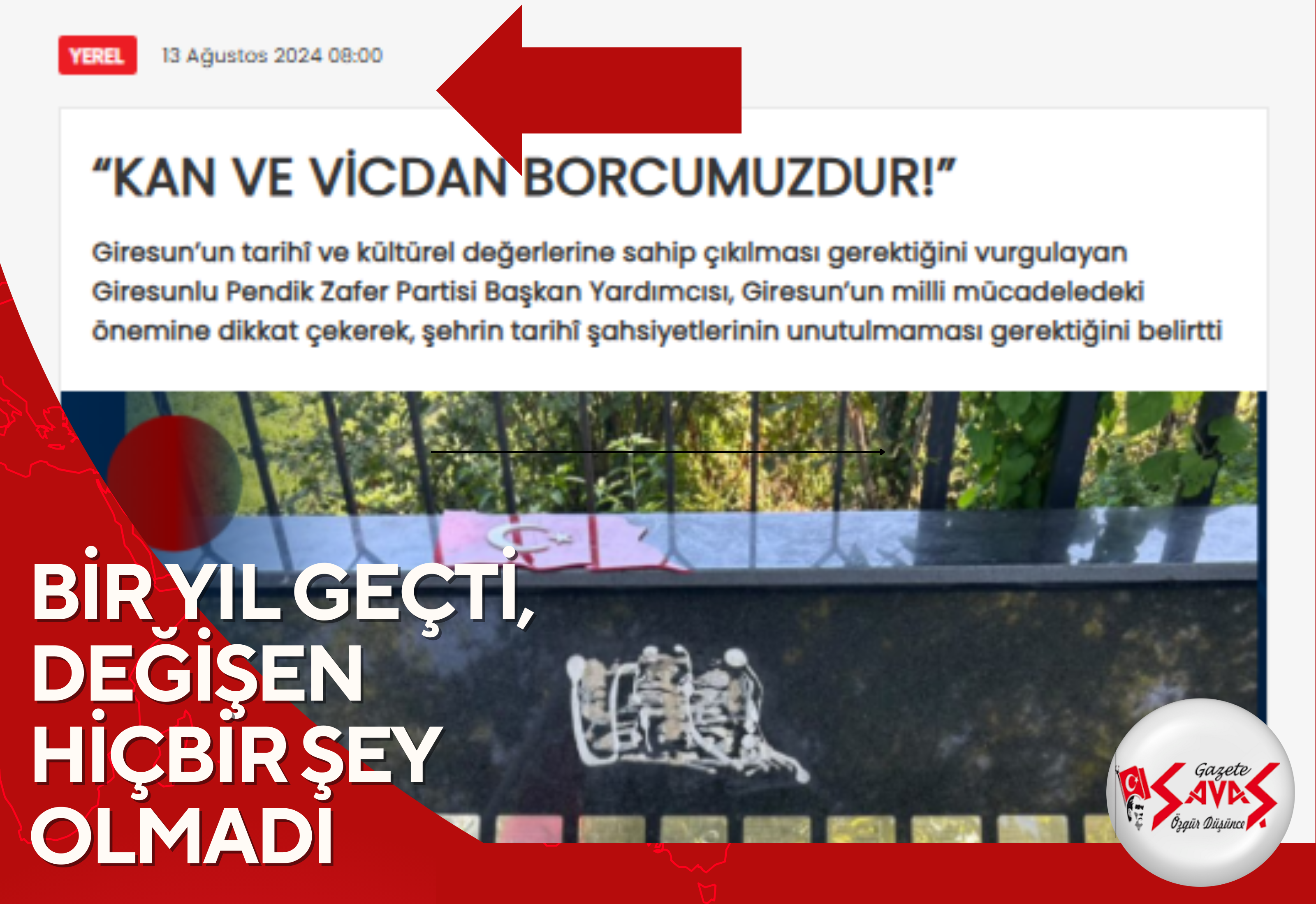 BİR YIL GEÇTİ, DEĞİŞEN HİÇBİR ŞEY OLMADI: ZAFER PARTİSİ’NDEN SERT TEPKİ