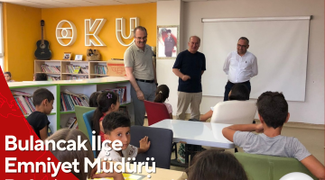 Bulancak İlçe Emniyet Müdürü Bulut’tan Tarım İşçisi Çocuklara Ziyaret