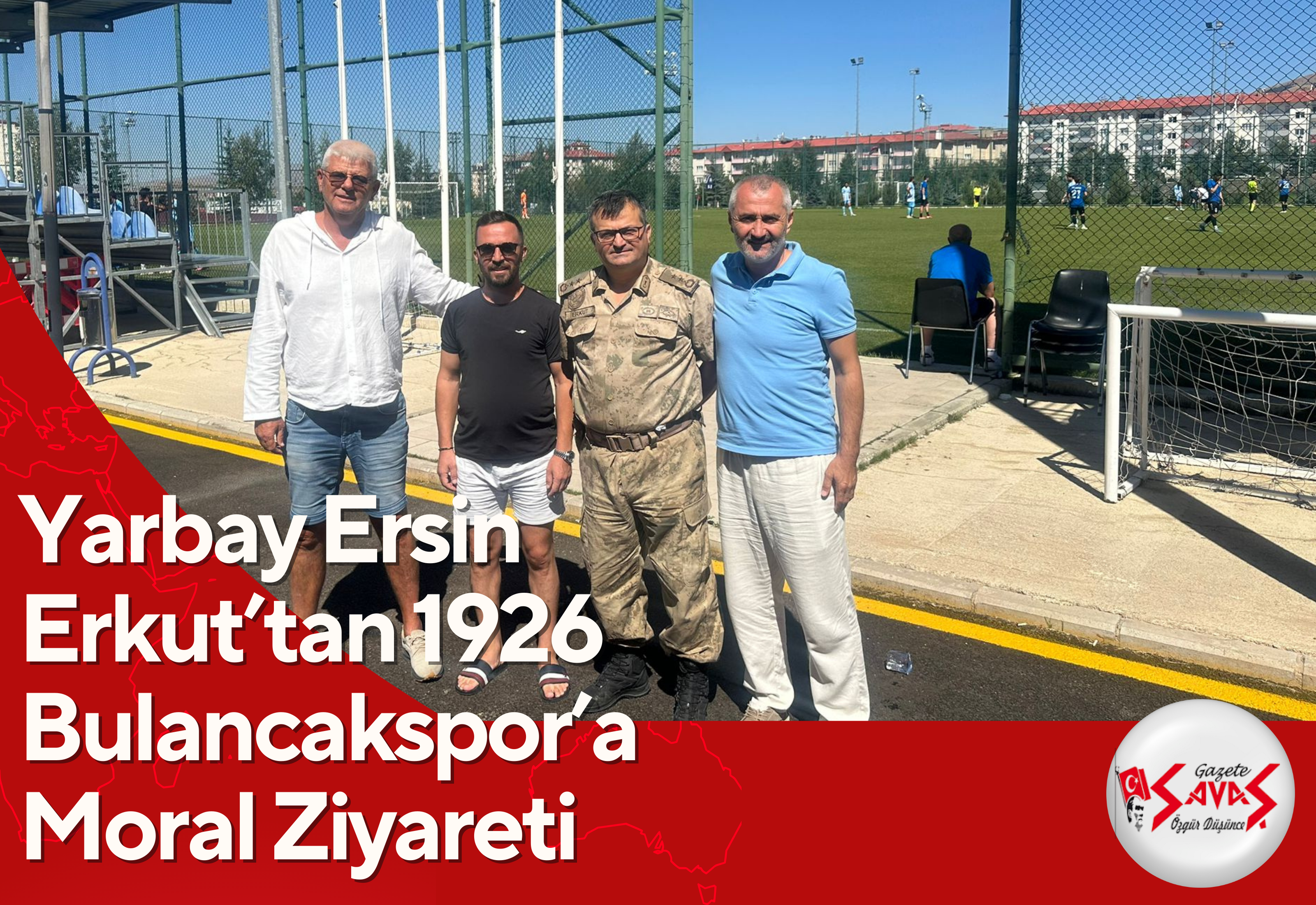 Yarbay Ersin Erkut’tan 1926 Bulancakspor’a Moral Ziyareti