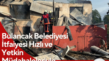 Bulancak Belediyesi İtfaiyesi Hızlı ve Yetkin Müdahaleleriyle Dikkat çekiyor