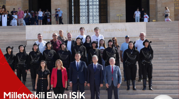 Milletvekili Elvan IŞIK GEZMİŞ Anıtkabir’de bir kez daha ant içti.