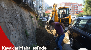 Kavaklar Mahallesi’nde Altyapı ve Kaldırım Hamlesi