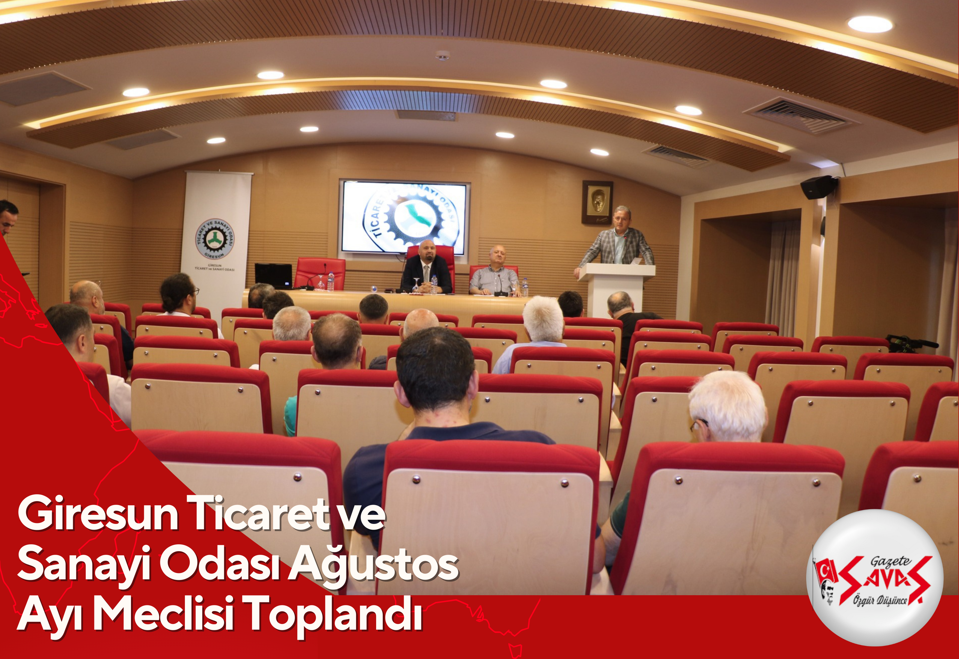 Giresun Ticaret ve Sanayi Odası Ağustos Ayı Meclisi Toplandı