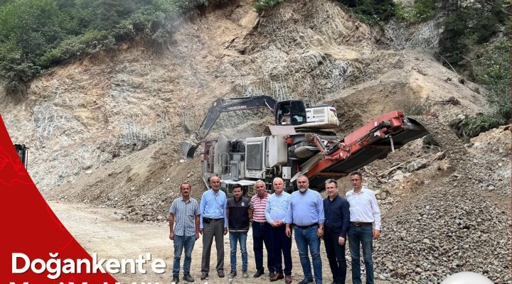 Doğankent’e Yeni Yol Müjdesi: Kavraz Vadisi Asfaltlanıyor