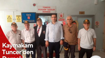 Kaymakam Tuncer’den Derneklere İade-i Ziyaret