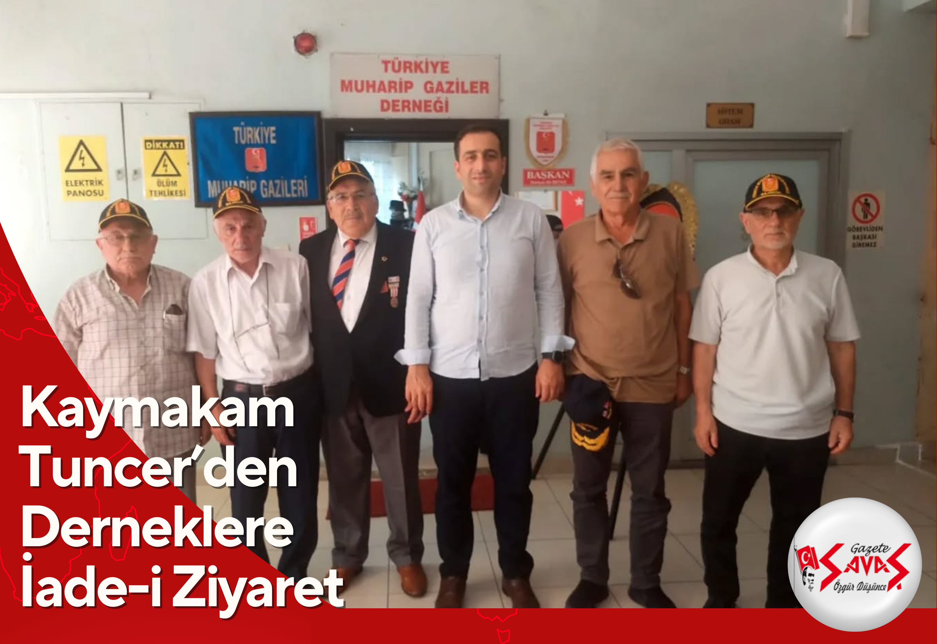Kaymakam Tuncer’den Derneklere İade-i Ziyaret