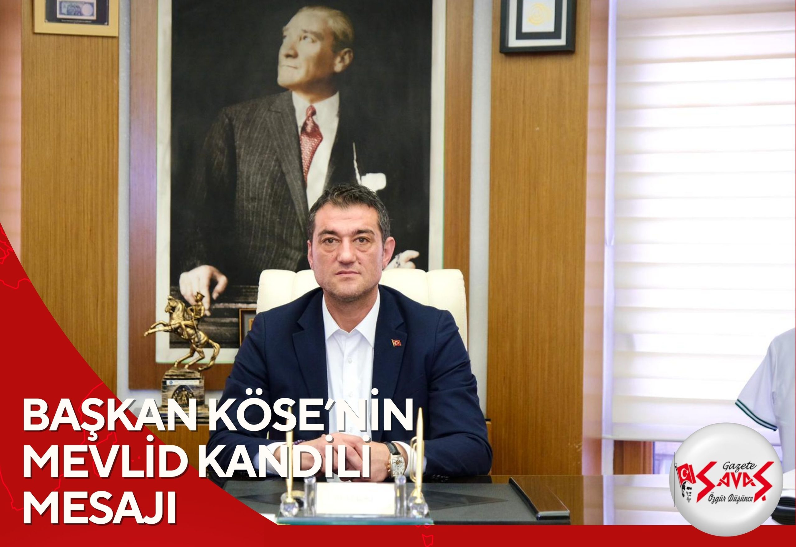 BAŞKAN KÖSE’NİN MEVLİD KANDİLİ MESAJI