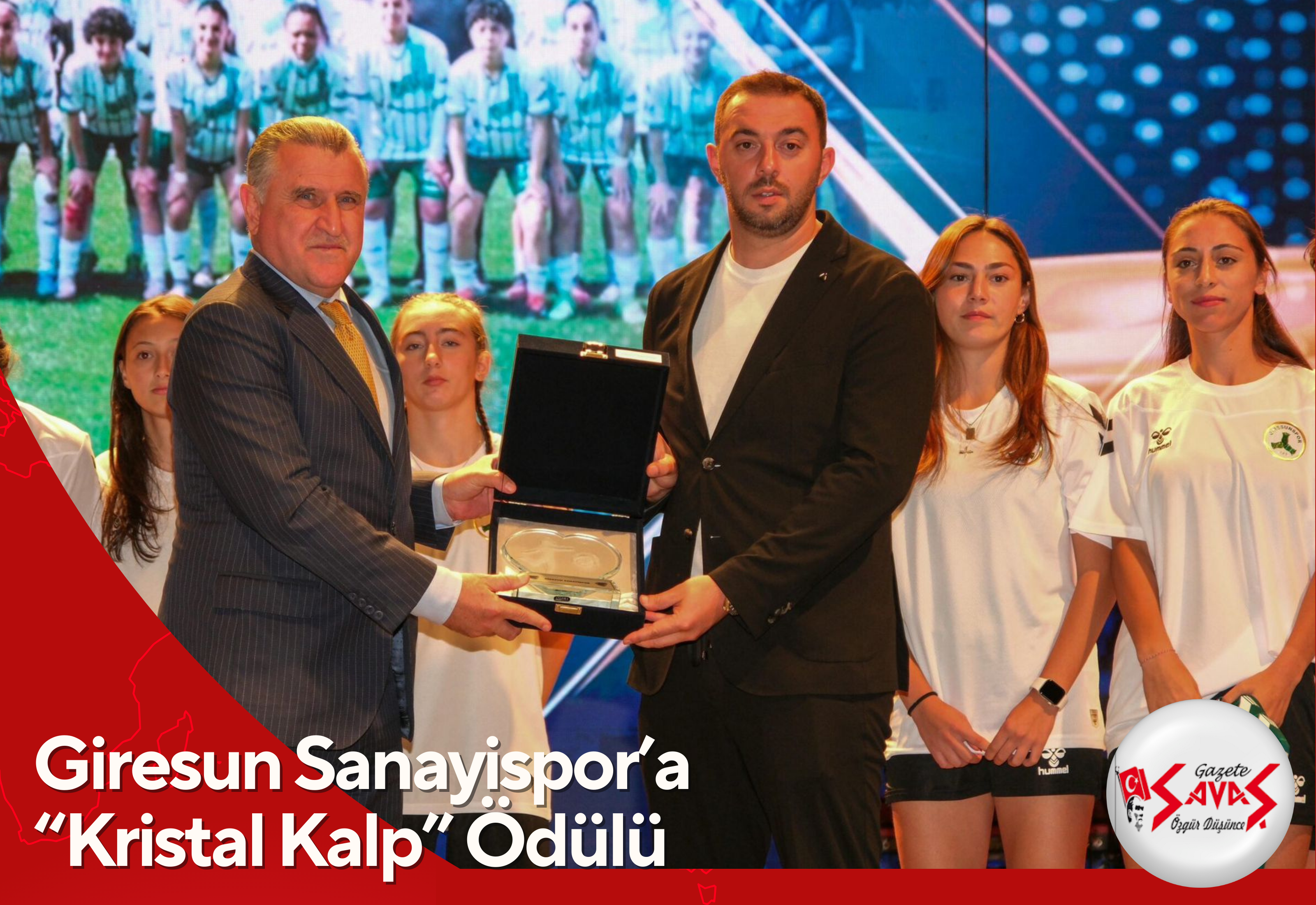 Giresun Sanayispor’a “Kristal Kalp” Ödülü