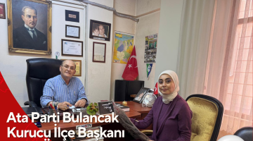 Ata Parti Bulancak Kurucu İlçe Başkanı Nihal Özkan Gazetemizi Ziyaret Etti