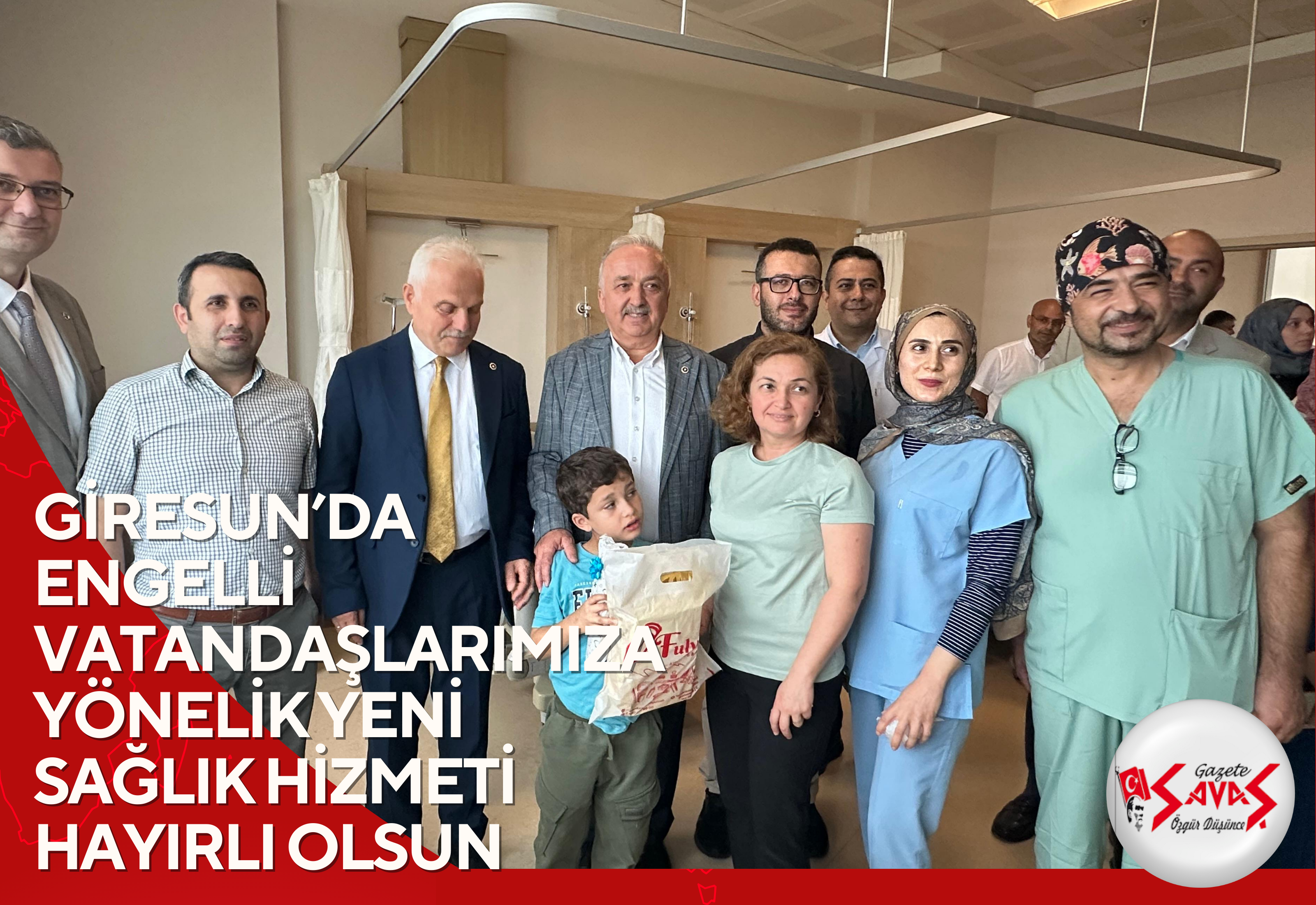 GİRESUN’DA ENGELLİ VATANDAŞLARIMIZA YÖNELİK YENİ SAĞLIK HİZMETİ HAYIRLI OLSUN
