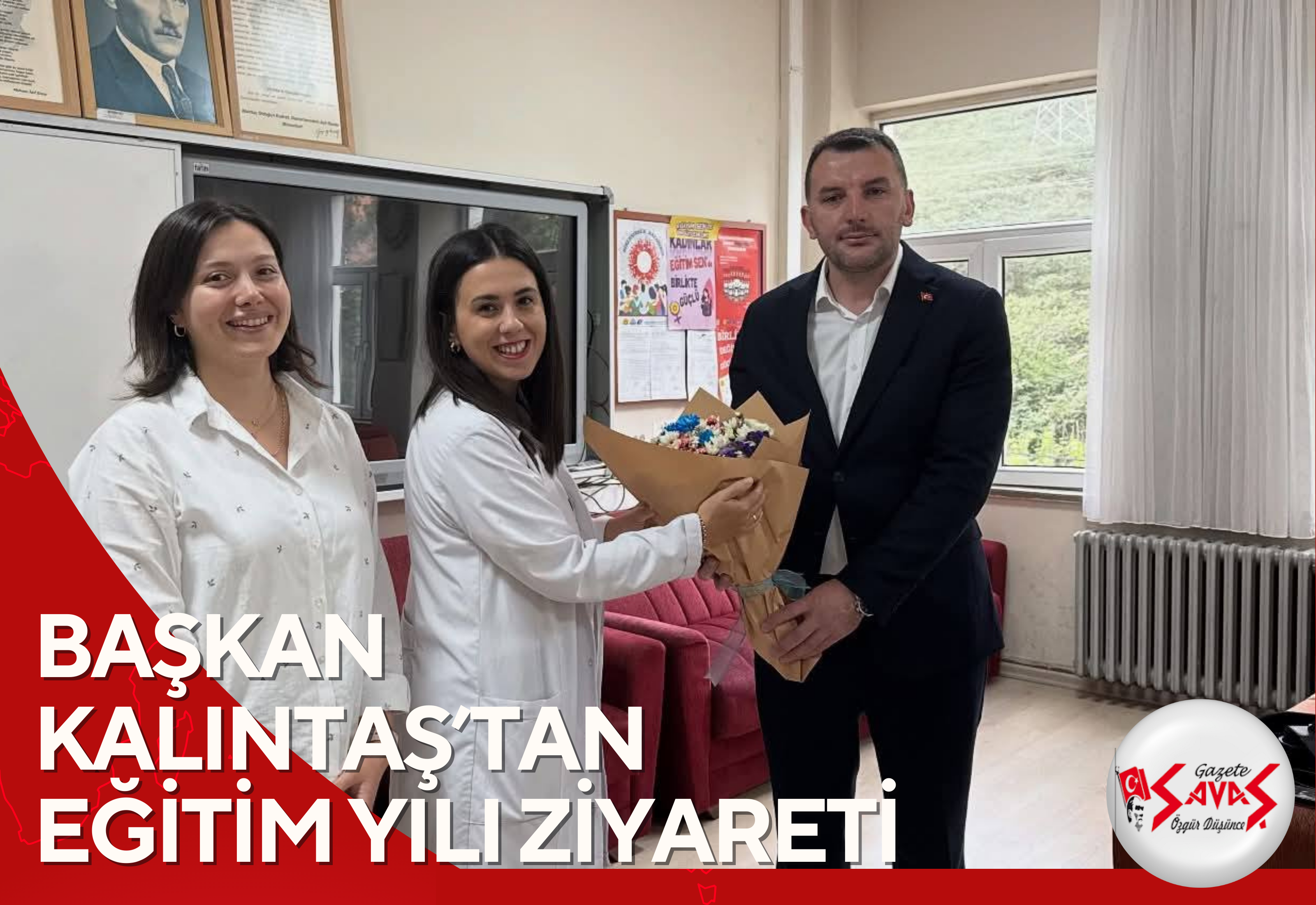 BAŞKAN KALINTAŞ’TAN EĞİTİM YILI ZİYARETİ