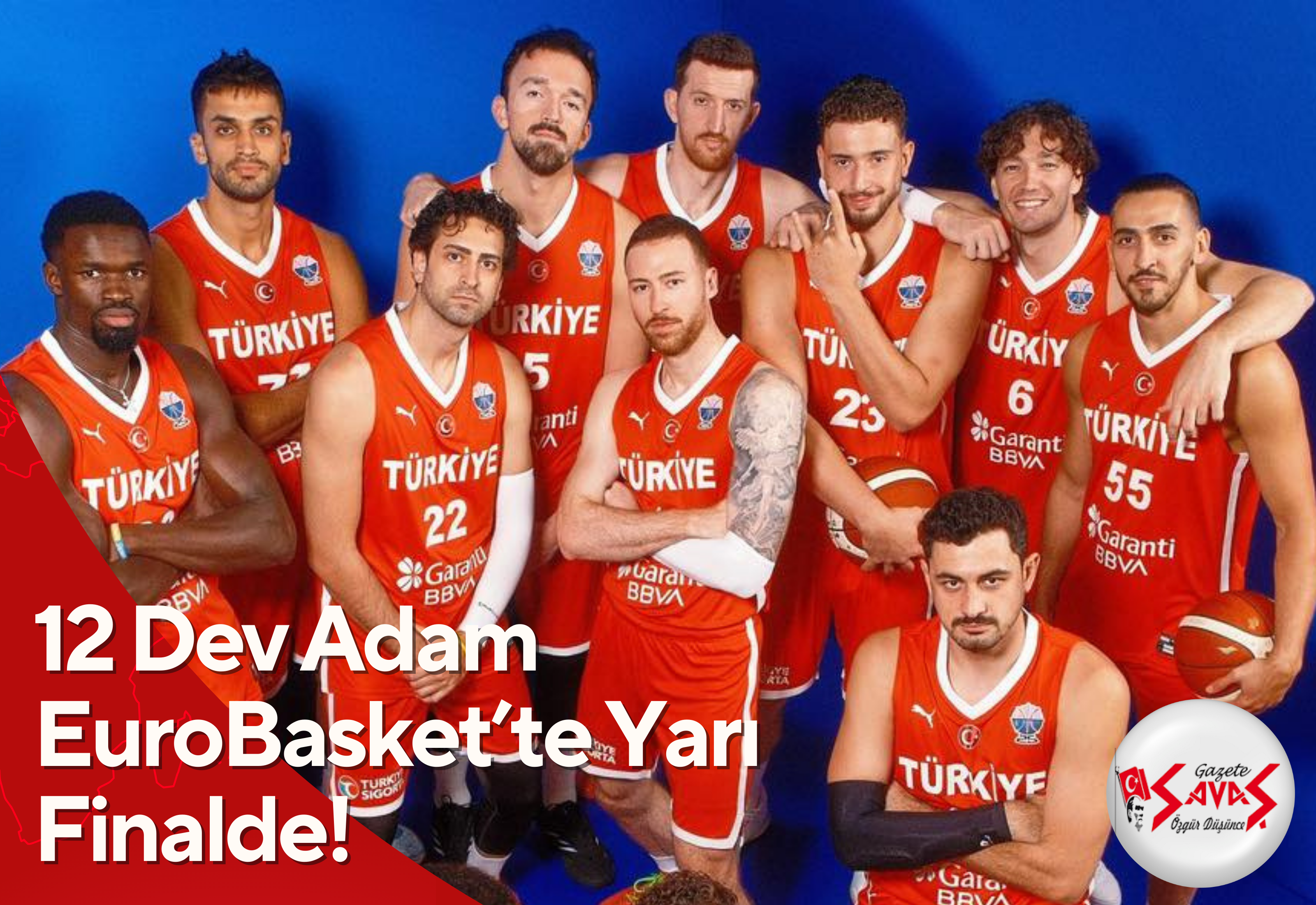 12 Dev Adam EuroBasket’te Yarı Finalde!