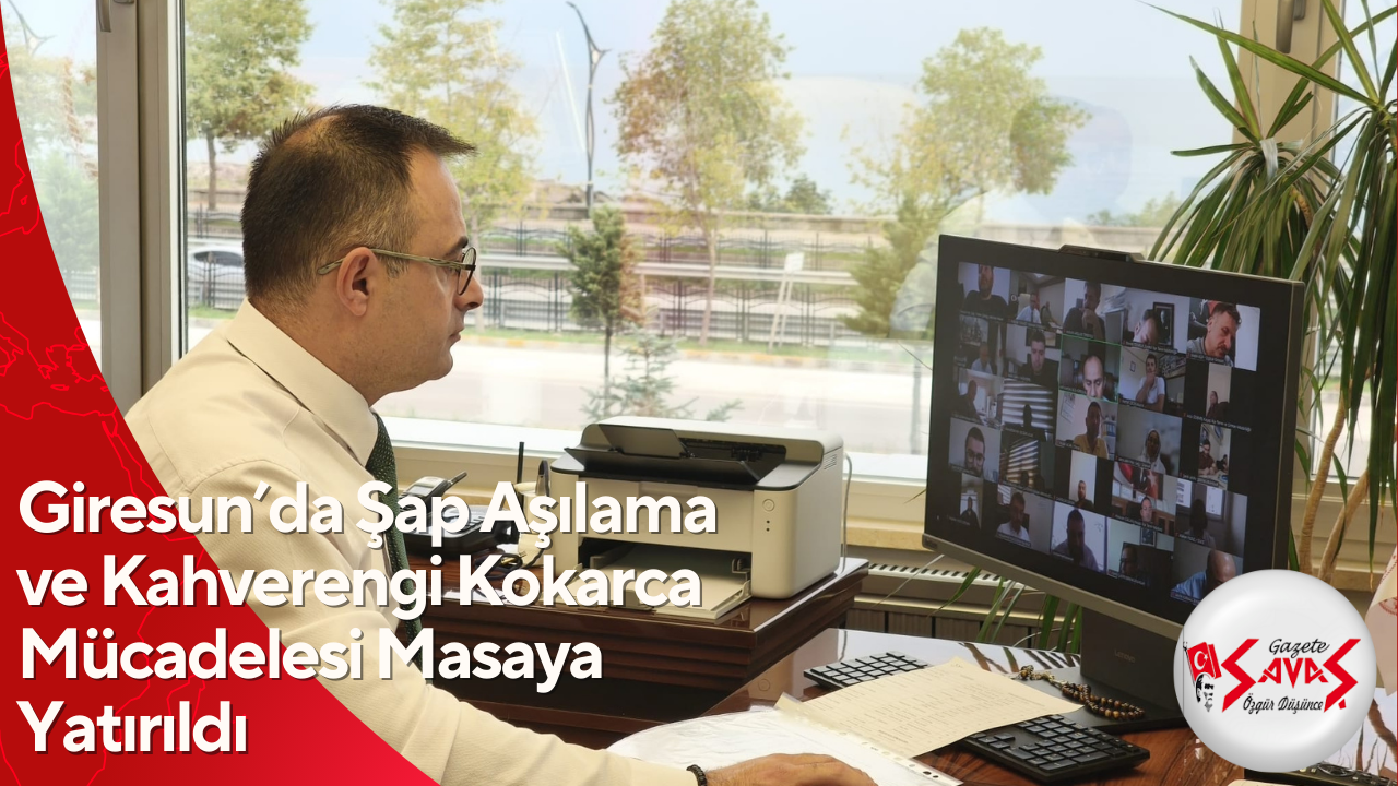 Giresun’da Şap Aşılama ve Kahverengi Kokarca Mücadelesi Masaya Yatırıldı