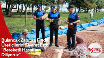 Bulancak Zabıtası Fındık Üreticilerini Ziyaret Etti: “Bereketli Hasatlar Diliyoruz”