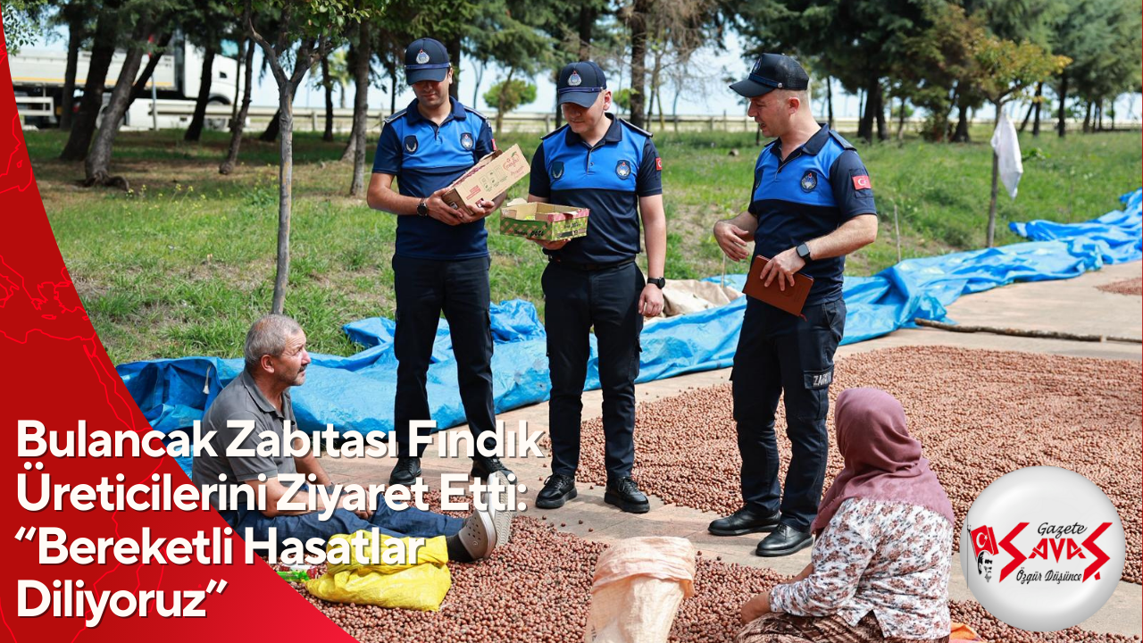 Bulancak Zabıtası Fındık Üreticilerini Ziyaret Etti: “Bereketli Hasatlar Diliyoruz”