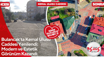 Bulancak’ta Kemal Ulusu Caddesi Yenilendi: Modern ve Estetik Görünüm Kazandı