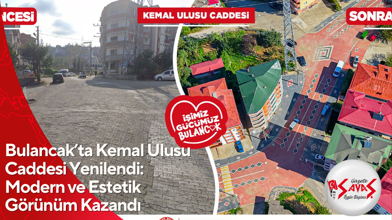Bulancak’ta Kemal Ulusu Caddesi Yenilendi: Modern ve Estetik Görünüm Kazandı