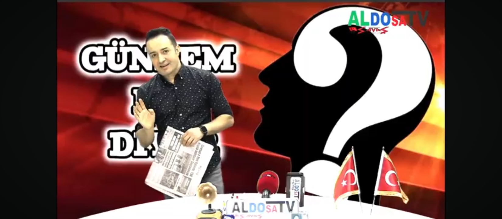 GÜNDEM NE DİYOR İLE ALDOSA TV’YE GERİ DÖNDÜ