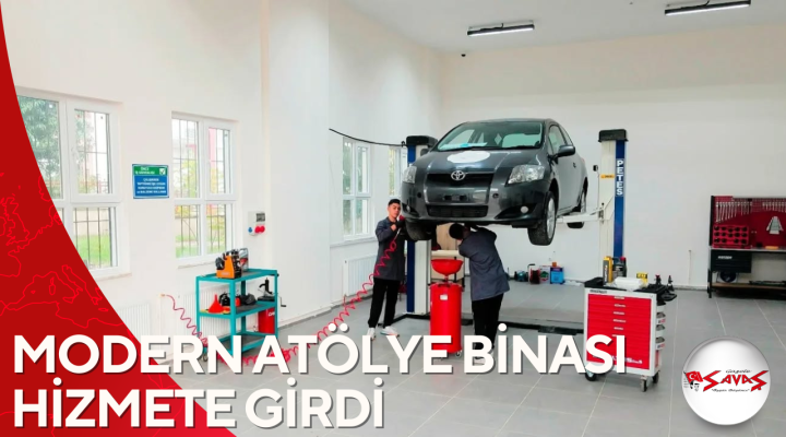 MODERN ATÖLYE BİNASI HİZMETE GİRDİ