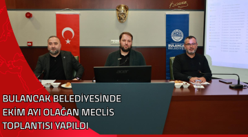BULANCAK BELEDİYESİNDE EKİM AYI OLAĞAN MECLİS TOPLANTISI YAPILDI