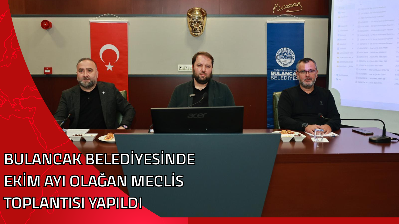 BULANCAK BELEDİYESİNDE EKİM AYI OLAĞAN MECLİS TOPLANTISI YAPILDI