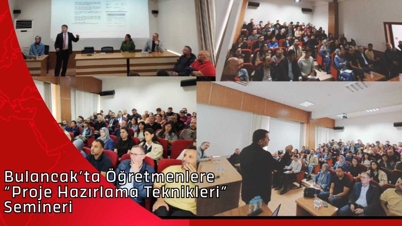 Bulancak’ta Öğretmenlere “Proje Hazırlama Teknikleri” Semineri