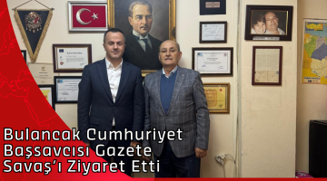 Bulancak Cumhuriyet Başsavcısı Gazete Savaş’ı Ziyaret Etti