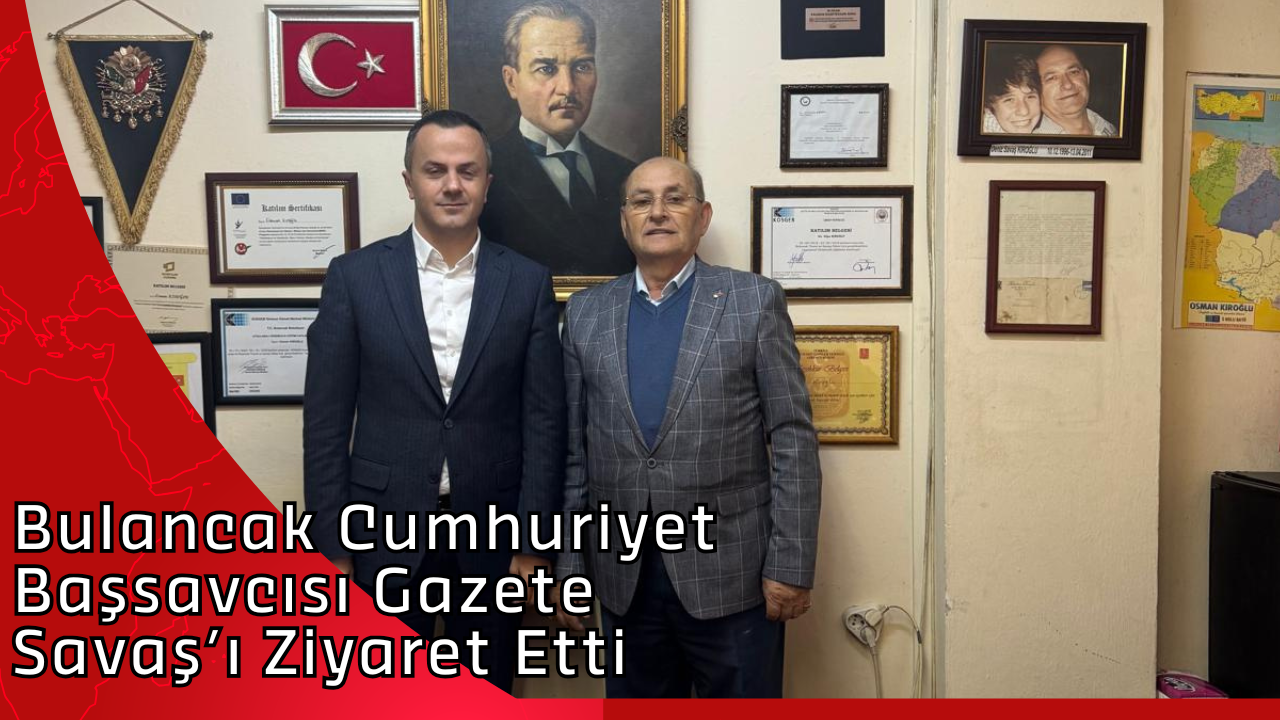 Bulancak Cumhuriyet Başsavcısı Gazete Savaş’ı Ziyaret Etti