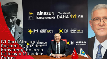 İYİ Parti Giresun İl Başkanı Taşgöz’den Kahverengi Kokarca İstilasıyla Mücadele Çağrısı