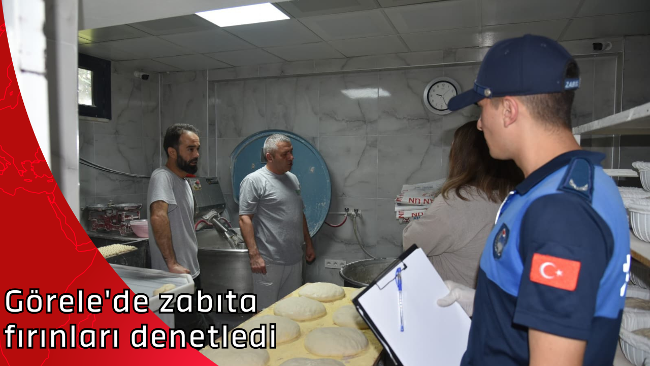 Görele’de zabıta fırınları denetledi