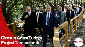 Giresun Adası Turizm Projesi Tamamlandı