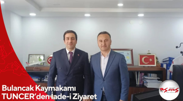 Bulancak Kaymakamı TUNCER’den İade-i Ziyaret