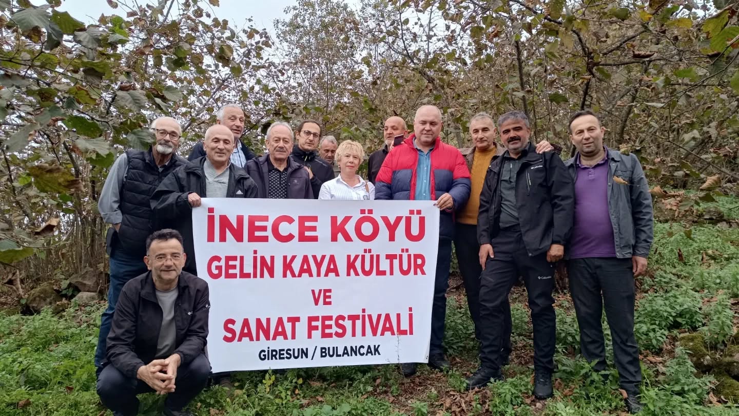 İNECE KÖYÜ GELİN KAYASI’NDA SAHA İNCELEMESİ YAPILDI