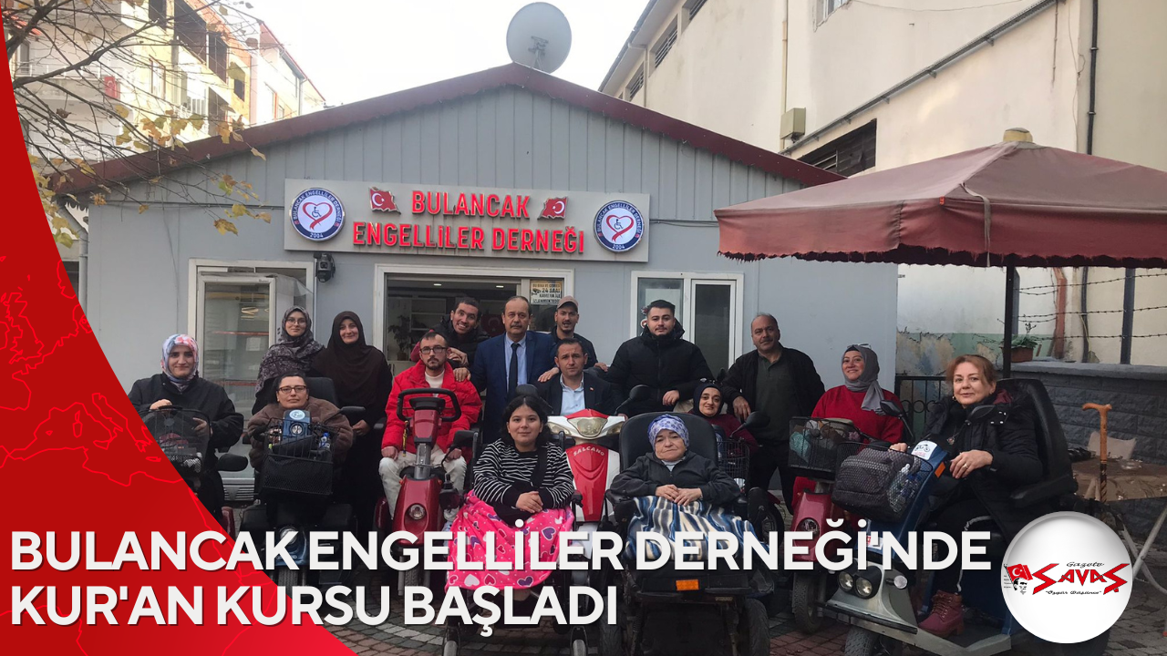 BULANCAK ENGELLİLER DERNEĞİ’NDE KUR’AN KURSU BAŞLADI