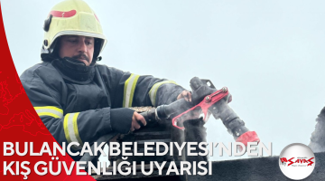 Bulancak Belediyesi’nden Kış Güvenliği Uyarısı