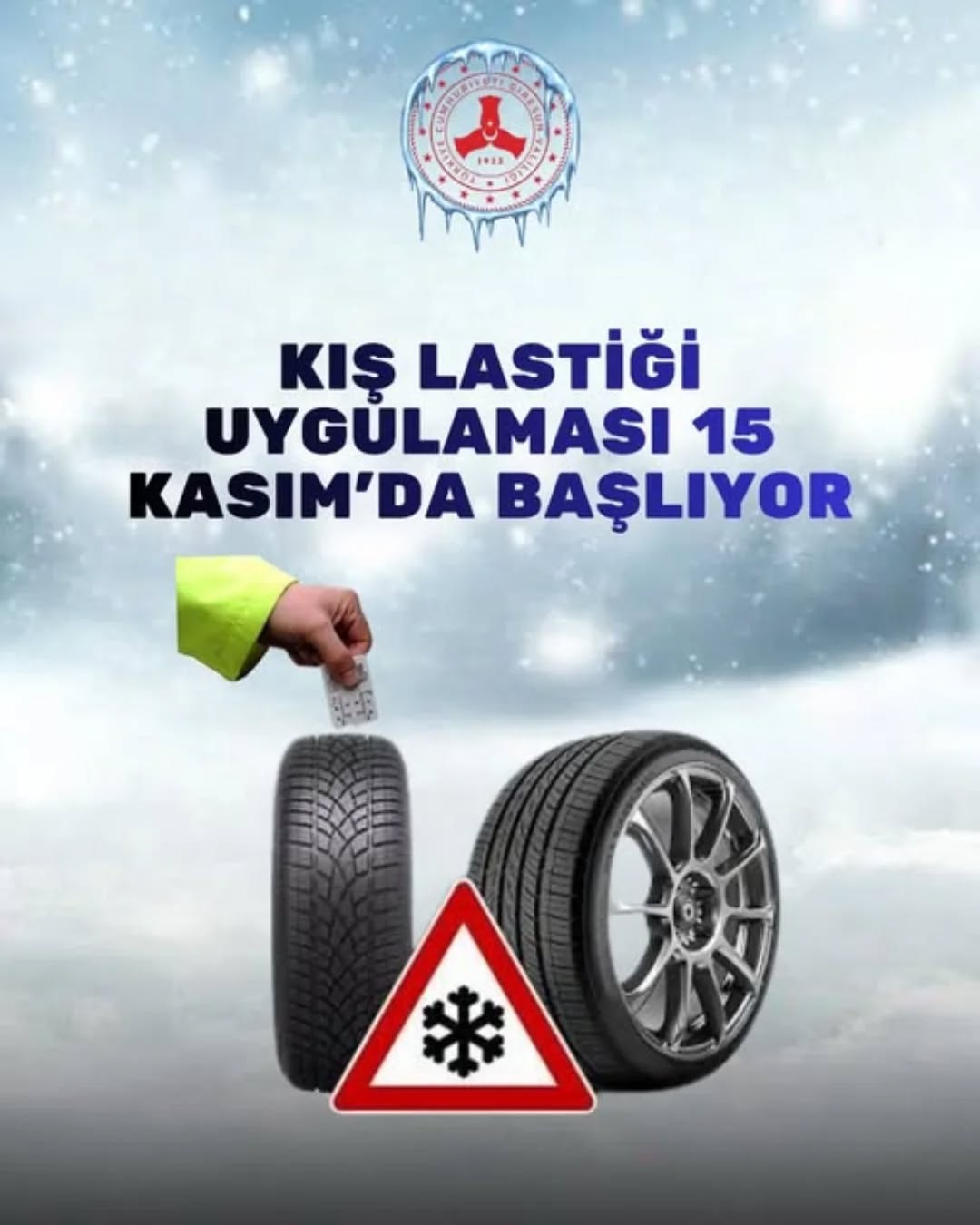 TİCARİ ARAÇLARDA KIŞ LASTİĞİ ZORUNLULUĞU 15 KASIM’DA BAŞLIYOR CEZASI 5 BİN 856 LİRA