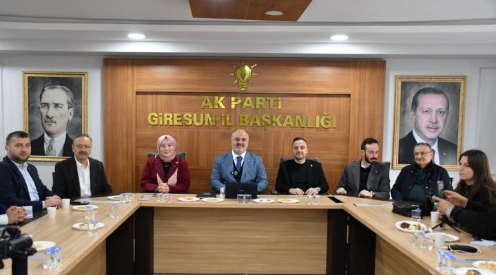 AK PARTİ GİRESUN İL BAŞKANI YILMAZ: “GİRESUN’U YATIRIMLARLA İNŞA EDİYORUZ!”