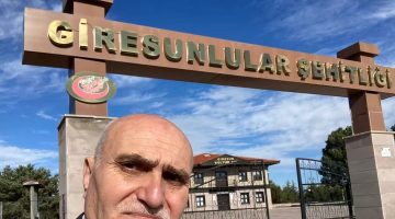 ARİF DEDE, GİRESUNLULAR ŞEHİTLİĞİ’NDE GENÇ KUŞAKLARA SESLENDİ